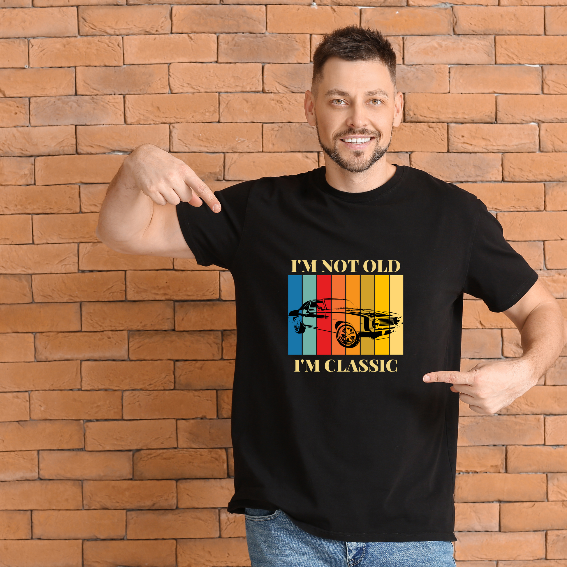 Unisex Classic T-Shirt  | I'm Classic | 100% cotton