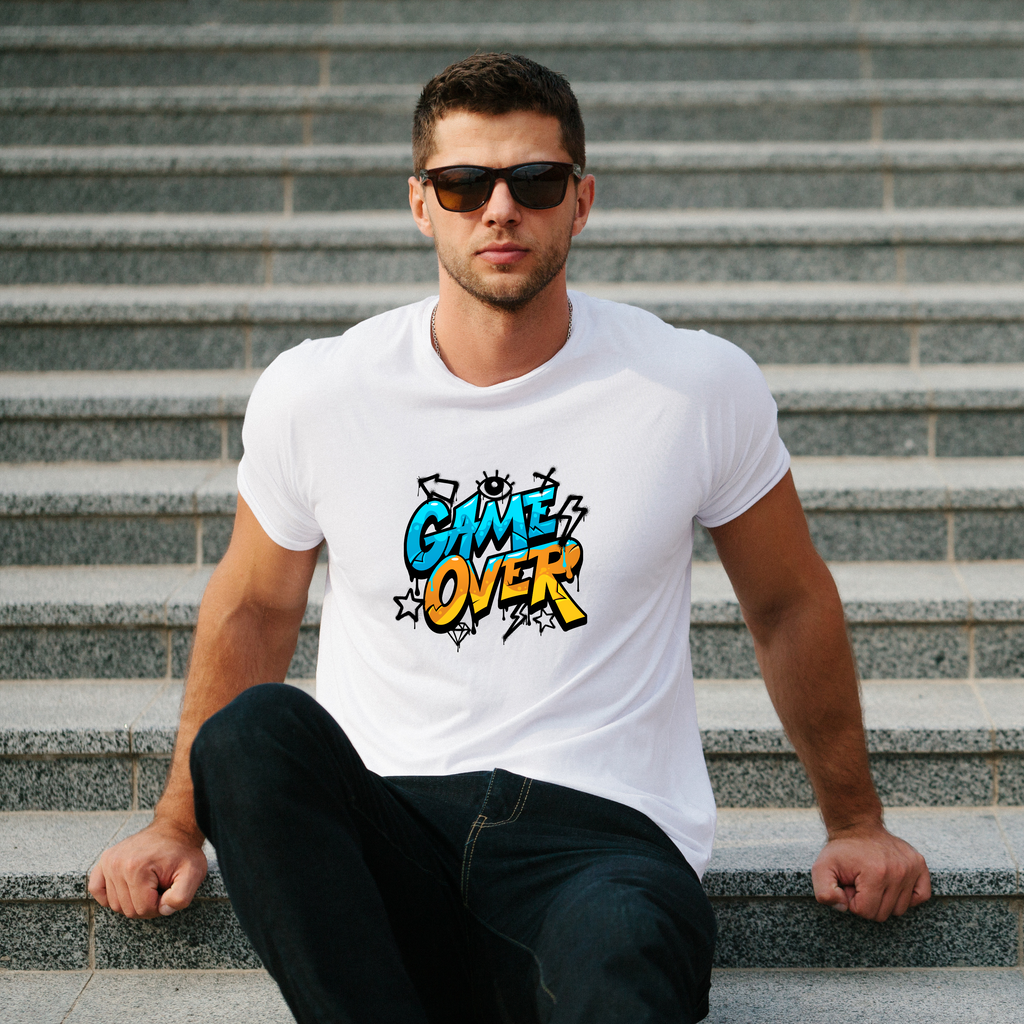 Unisex Classic T-Shirt | Game Over | 100% cotton