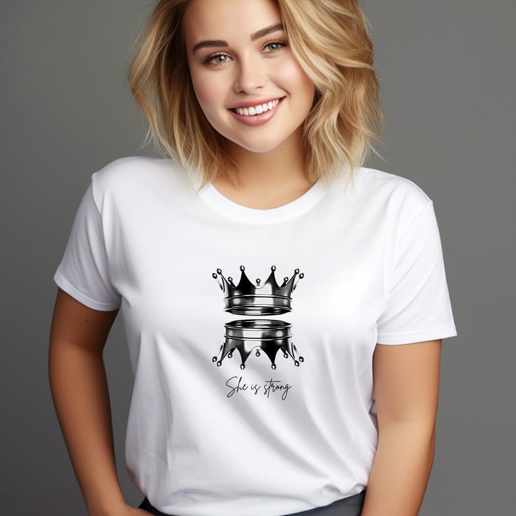 Women's Classic T-Shirt | She is strong | 100% cotton